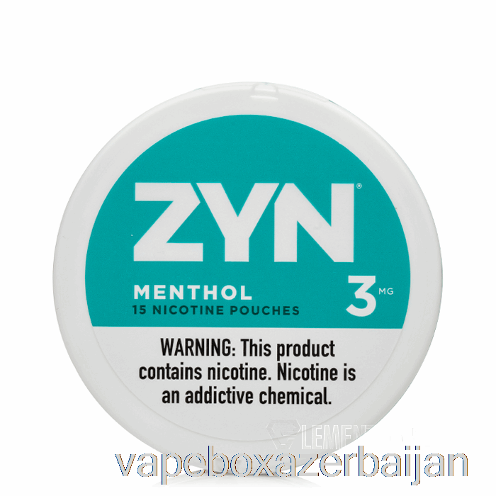 Vape Box Azerbaijan ZYN Nicotine Pouches - MENTHOL 3mg